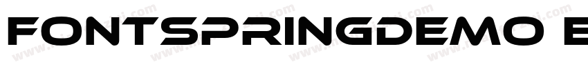 FONTSPRINGDEMO EthnocentricBkRegula字体转换
